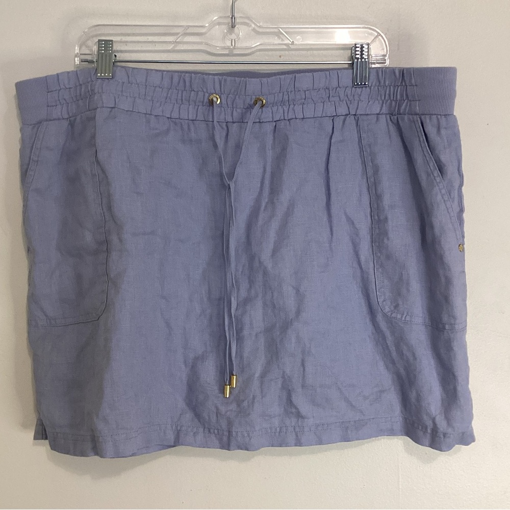 Company by Ellen Tracy 100% Linen Skirt